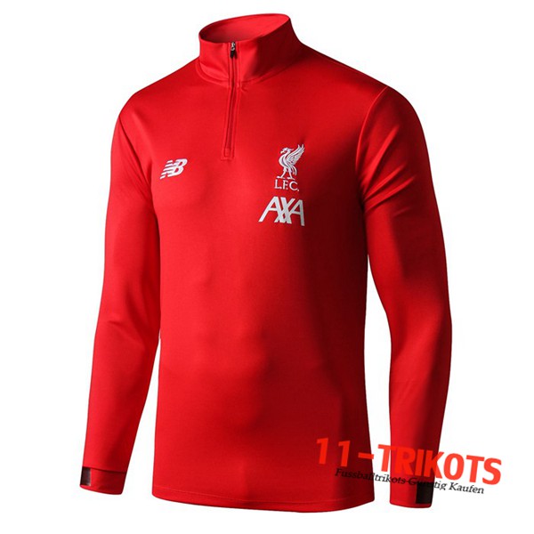 Sudadera de entrenamiento FC Liverpool Roja 2019/2020