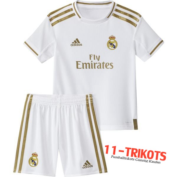 Neuestes Fussball Real Madrid Kinder Heimtrikot 2019 2020 | 11-trikots