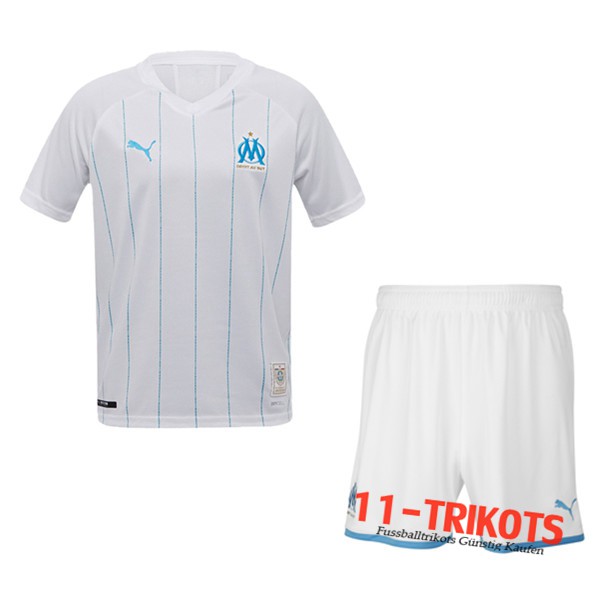 Neuestes Fussball Marseille OM Kinder Heimtrikot 2019 2020 | 11-trikots