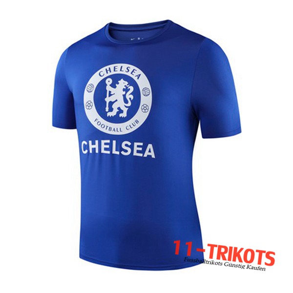 Neuestes Fussball FC Chelsea Trainingstrikot Blau 2019 2020 | 11-trikots
