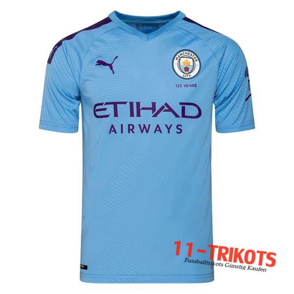 Neuestes Fussball Manchester City Heimtrikot 2019 2020 | 11-trikots