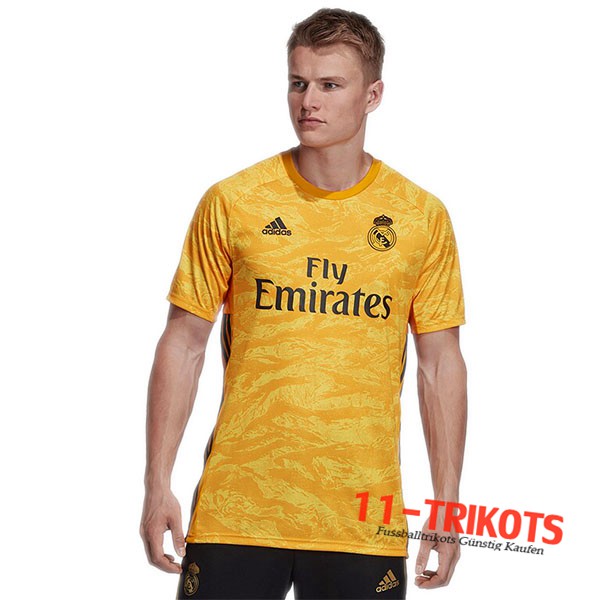 Neuestes Fussball Real Madrid Torwart Gelb 2019 2020 | 11-trikots
