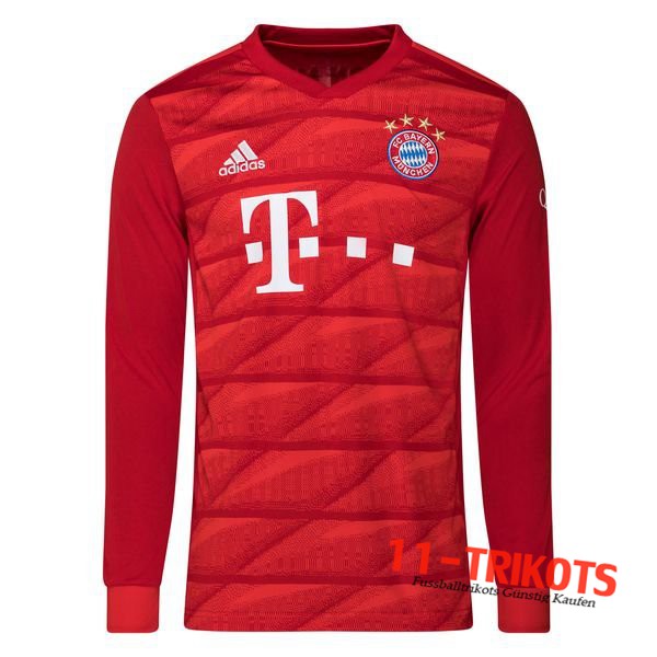Neuestes Fussball Bayern Munchen Langarm Heimtrikot 2019 2020 | 11-trikots