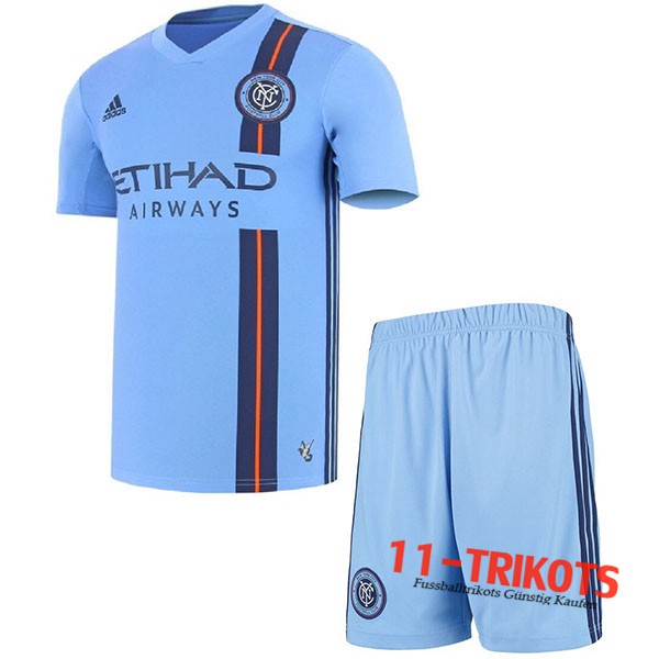 Neuestes Fussball New York City FC Kinder Heimtrikot 2019 2020 | 11-trikots