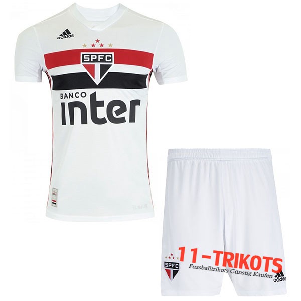 Neuestes Fussball Sao Paulo FC Kinder Heimtrikot 2019 2020 | 11-trikots