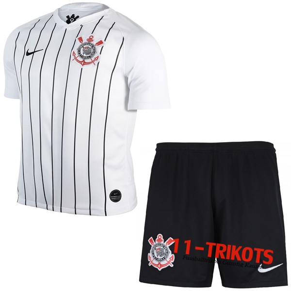 Neuestes Fussball Corinthians Kinder Heimtrikot 2019 2020 | 11-trikots