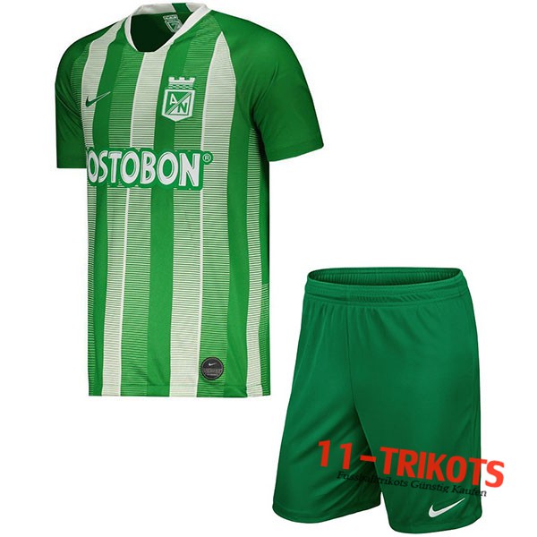 Neuestes Fussball Atlético Nacional Kinder Heimtrikot 2019 2020 | 11-trikots