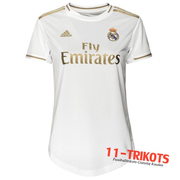 Neues Real Madrid Damen Heimtrikot 2019/2020 Kurzarm Erstellen