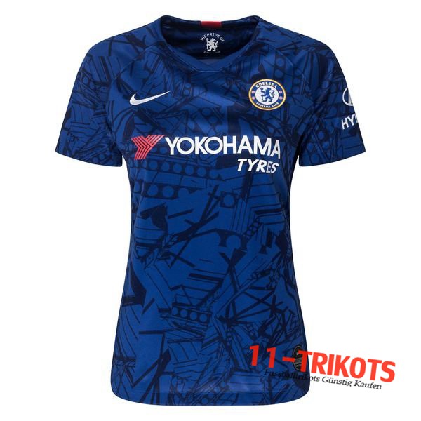 Neues FC Chelsea Damen Heimtrikot 2019/2020 Kurzarm Erstellen