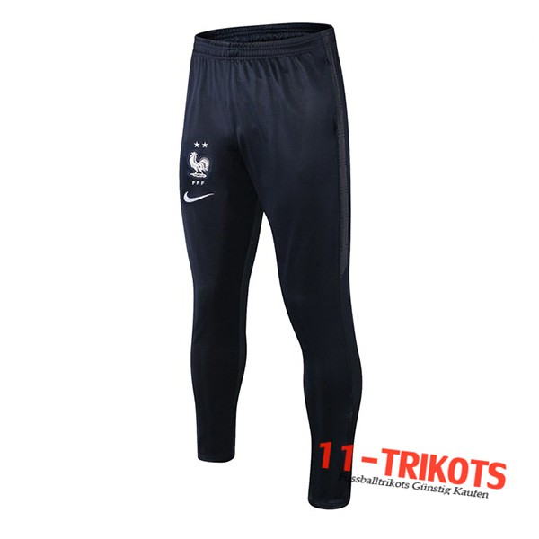 Pantalones Entrenamiento Francia Azul Oscuro 2019 2020