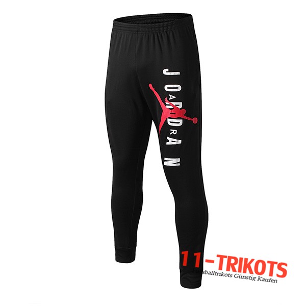 Pantalones Entrenamiento PSG Jordan Negro/Roja 2019 2020