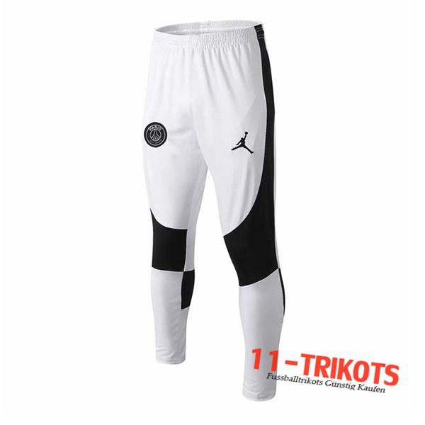 Pantalones Entrenamiento PSG Jordan Blanco 2019 2020