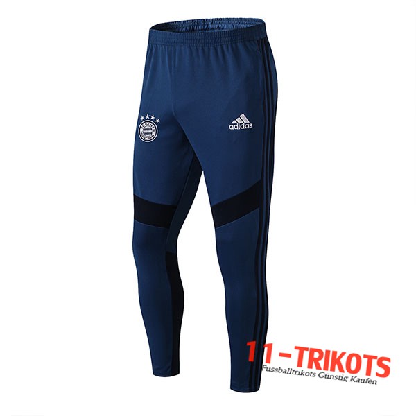 Pantalones Entrenamiento AFC Ajax Azul Oscuro 2019 2020