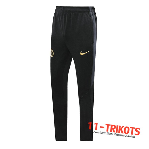 Pantalones Entrenamiento Inter Milan Negro/Gris 2019 2020