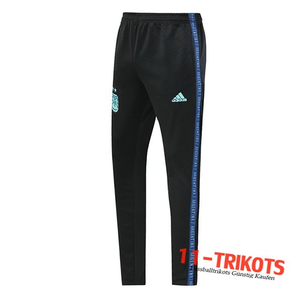 Pantalones Entrenamiento Argentina Negro 2019 2020