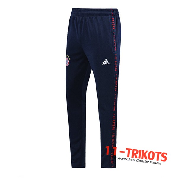 Pantalones Entrenamiento Bayern Munich Azul Oscuro 2019 2020