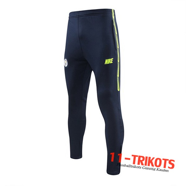 Pantalones Entrenamiento Manchester City Azul Oscuroe 2019 2020