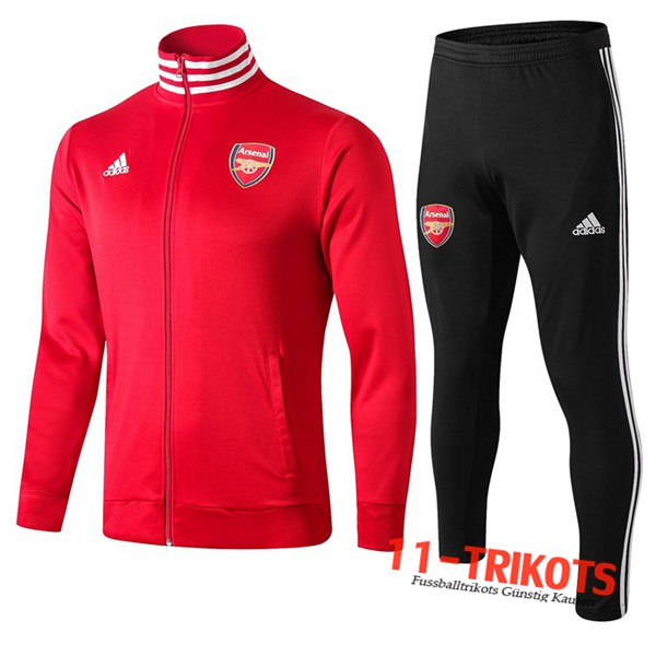 Neuestes Fussball Arsenal Trainingsanzug (Jacken) Rot 2019 2020 | 11-trikots