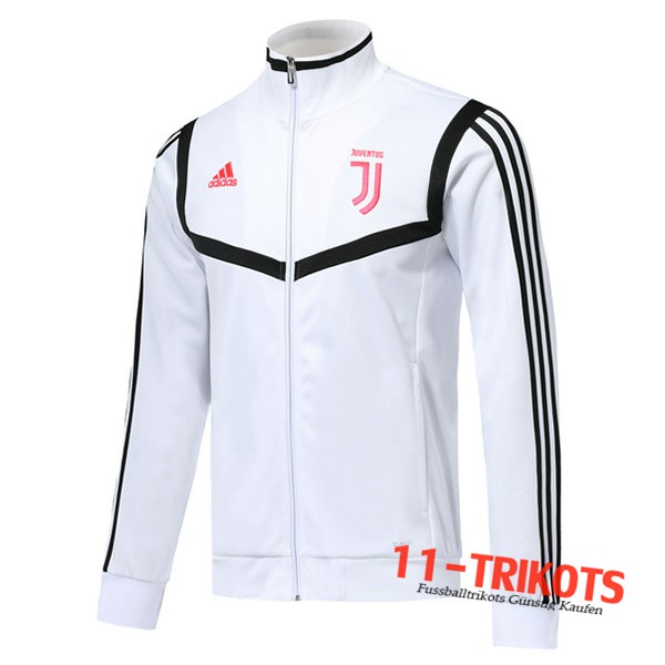 Chaqueta Futbol Juventus Blanco/Negro 2019/2020