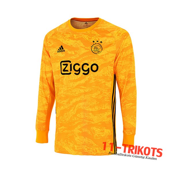 Neuestes Fussball AFC Ajax Torwart Gelb 2019 2020 | 11-trikots