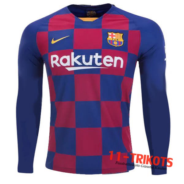 Neuestes Fussball FC Barcelona Heimtrikot Langarm 2019 2020 | 11-trikots