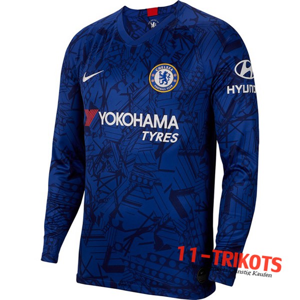 Neuestes Fussball FC Chelsea Heimtrikot Langarm 2019 2020 | 11-trikots