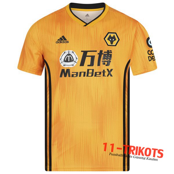 Neuestes Fussball Wolves Heimtrikot 2019 2020 | 11-trikots