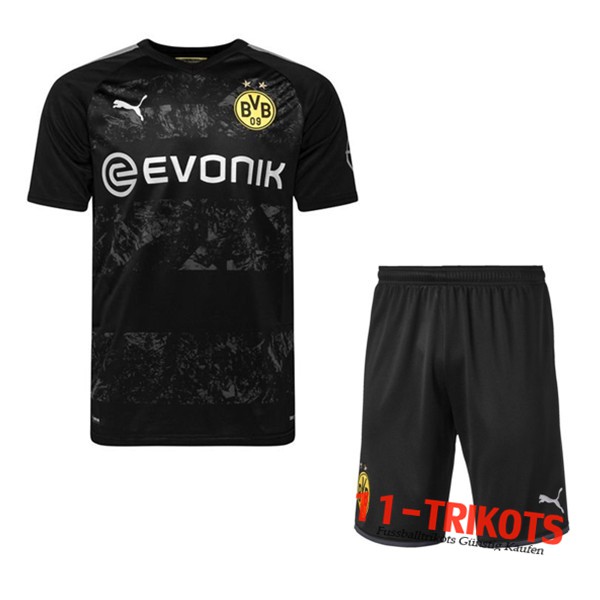 Neuestes Fussball Dortmund BVB Kinder Auswärtstrikot 2019 2020 | 11-trikots