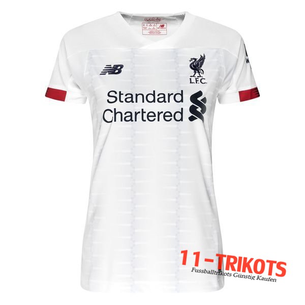 Neues FC Liverpool Damen Auswärtstrikot 2019/2020 Kurzarm Erstellen