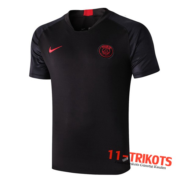 Neuestes Fussball PSG Trainingstrikot Schwarz 2019 2020 | 11-trikots