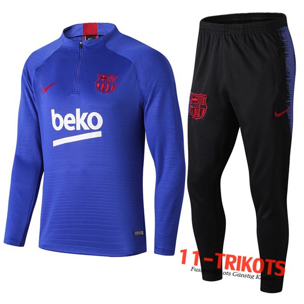 Neuestes Fussball FC Barcelona Trainingsanzug Beko Blau 2019 2020 | 11-trikots