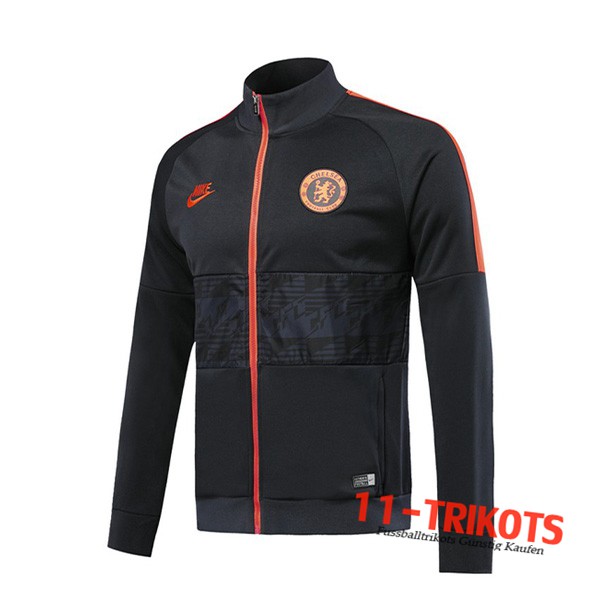 Chaqueta Futbol FC Chelsea Negro 2019/2020