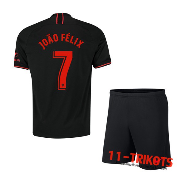 Neuestes Fussball Atletico Madrid (JOAO FELIX 7) Kinder Auswärtstrikot 2019 2020 | 11-trikots