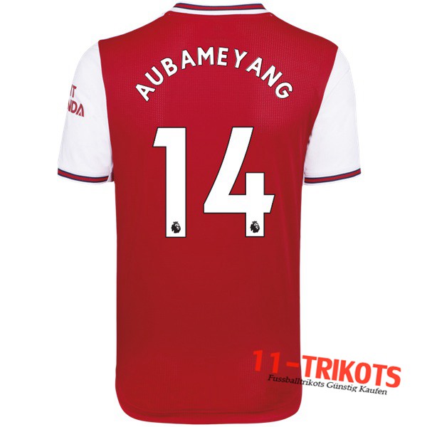 Neuestes Fussball Arsenal (AUBAMEYANG 14) Heimtrikot 2019 2020 | 11-trikots