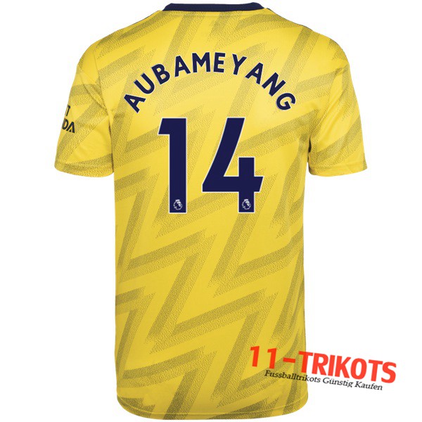 Neuestes Fussball Arsenal (AUBAMEYANG 14) Auswärtstrikot 2019 2020 | 11-trikots