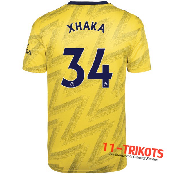 Neuestes Fussball Arsenal (XHAKA 34) Auswärtstrikot 2019 2020 | 11-trikots