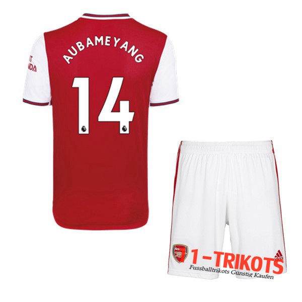 Neuestes Fussball Arsenal (AUBAMEYANG 14) Kinder Heimtrikot 2019 2020 | 11-trikots