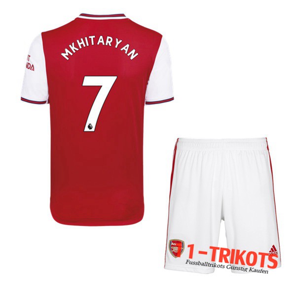 Neuestes Fussball Arsenal (MKHITARYAN 7) Kinder Heimtrikot 2019 2020 | 11-trikots