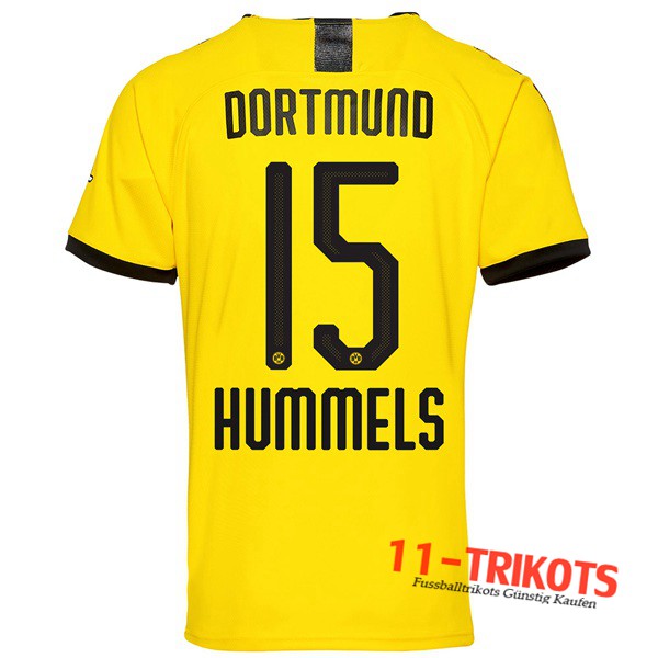 Neuestes Fussball Dortmund BVB (HUMMELS 15) Heimtrikot 2019 2020 | 11-trikots