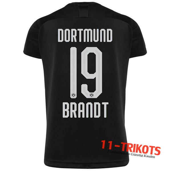 Neuestes Fussball Dortmund BVB (BRANOT 19) Auswärtstrikot 2019 2020 | 11-trikots
