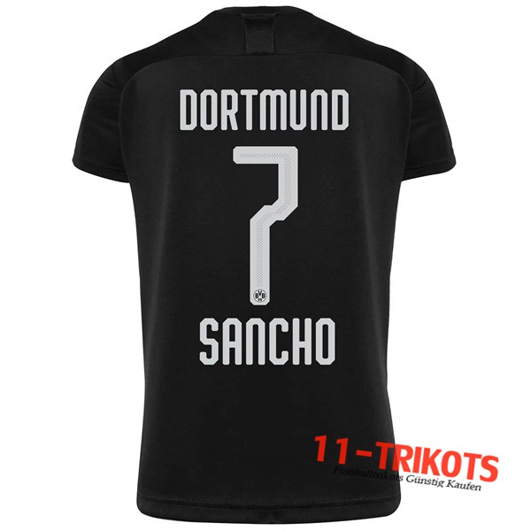 Neuestes Fussball Dortmund BVB (SANCHO 7) Auswärtstrikot 2019 2020 | 11-trikots