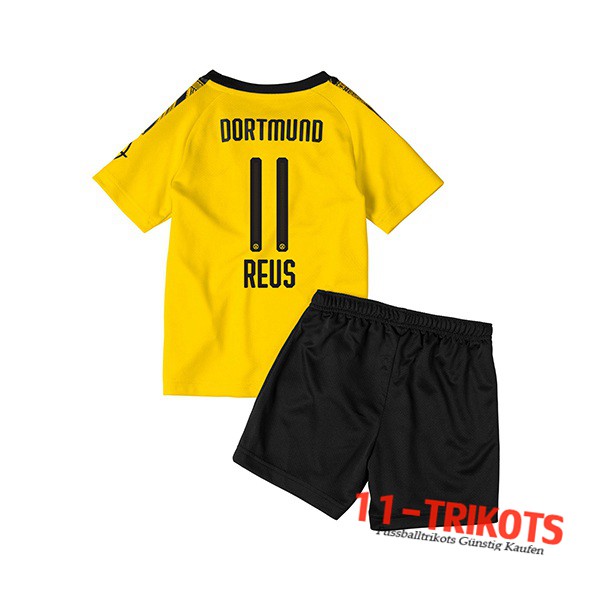 Neuestes Fussball Dortmund BVB (REUS 11) Kinder Heimtrikot 2019 2020 | 11-trikots