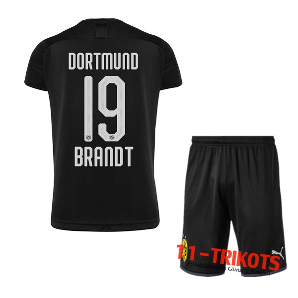 Neuestes Fussball Dortmund BVB (BRANOT 19) Kinder Auswärtstrikot 2019 2020 | 11-trikots