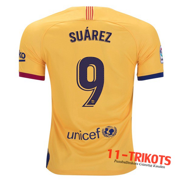 Neuestes Fussball FC Barcelona (SUAREZ 9) Auswärtstrikot 2019 2020 | 11-trikots