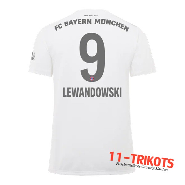 Neuestes Fussball Bayern Munchen (LEWANDOWSKI 9) Auswärtstrikot 2019 2020 | 11-trikots