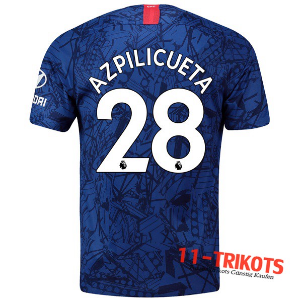 Neuestes Fussball FC Chelsea (Azpilicueta 28) Heimtrikot 2019 2020 | 11-trikots