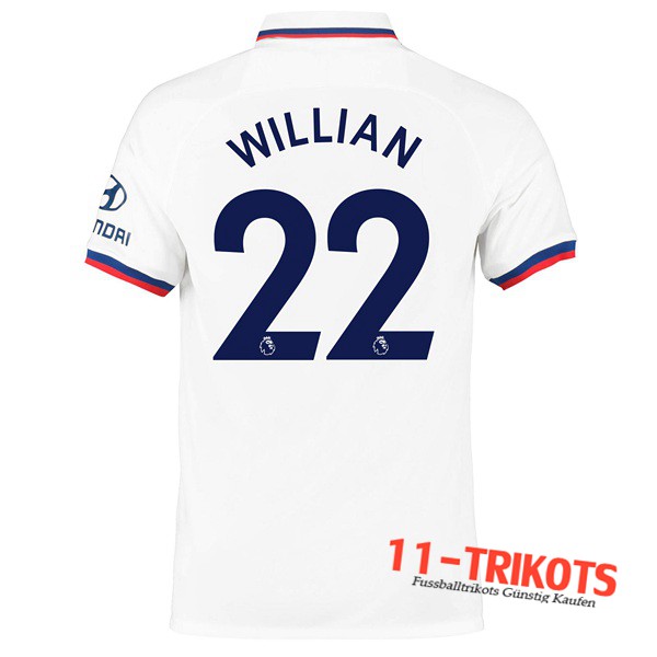 Neuestes Fussball FC Chelsea (Willian 22) Auswärtstrikot 2019 2020 | 11-trikots