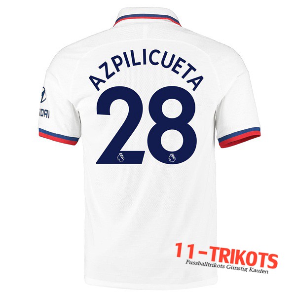 Neuestes Fussball FC Chelsea (Azpilicueta 28) Auswärtstrikot 2019 2020 | 11-trikots