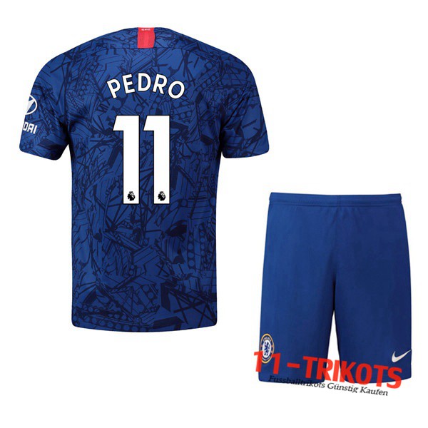 Neuestes Fussball FC Chelsea (Pedro 11) Kinder Heimtrikot 2019 2020 | 11-trikots