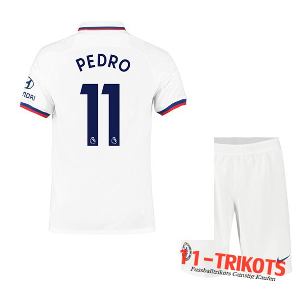 Neuestes Fussball FC Chelsea (Pedro 11) Kinder Auswärtstrikot 2019 2020 | 11-trikots